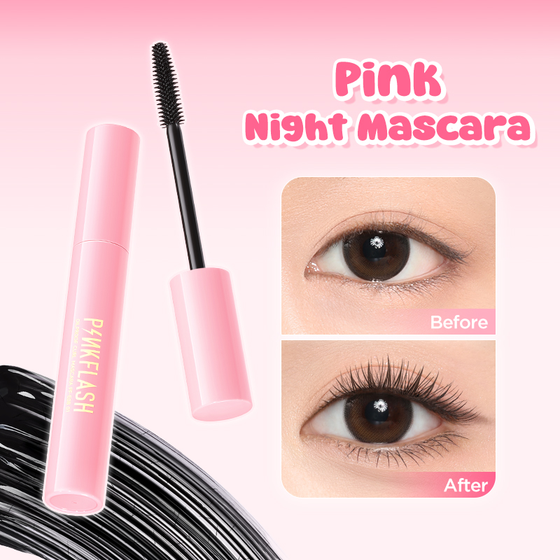 [BPOM]PINKFLASH ohmywink eye markup volumezing waterproof mascara thick eyelash thickening E08