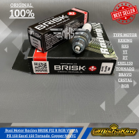 Busi Motor Racing BRISK FIZ RX KING RGR VESPA PX 150 Excel 150 Tornado lengkap DLL Copper N14YC