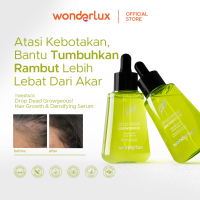 [PAKET HEMAT ISI 2] Wonderlux Drop Dead Growgeous! Serum Rambut Menyuburkan dan Pertumbuhan Rambut 2x75ml Semua Jenis Rambut Pack 2