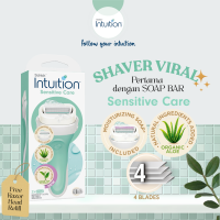 Schick Intuition Kit Sensitive Care - Alat Cukur Shaver Wanita