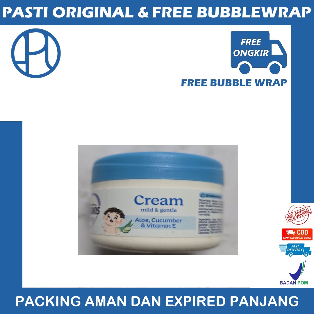 CUSSONS BABY CREAM 50GR BIRU MILD GENTLE KRIM BAYI BIRU