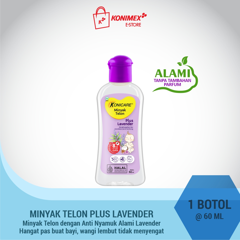 Konicare Minyak Telon Plus Anti Nyamuk Botol 60 ml