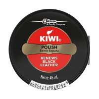 Semir Sepatu Kiwi Paste  Shoe Care Polish - Hitam Black 45ml