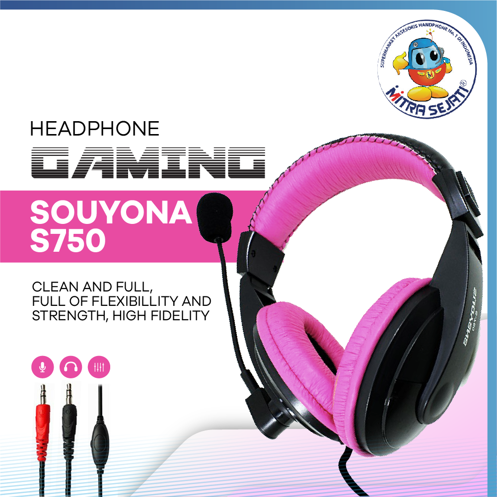 Headphone Headset Gaming Suoyona S750 -AHFDJGS750