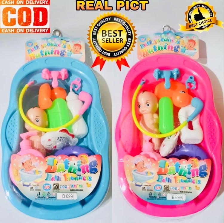 Mainan Bak Mandi Bayi Set B699 - Bathing B699
