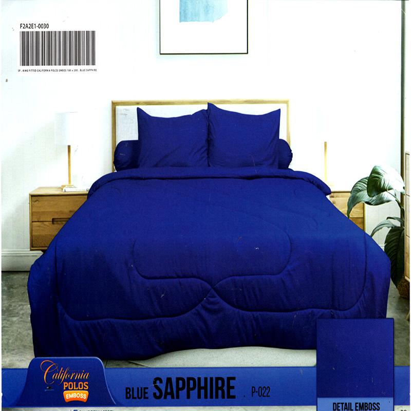 California Sprei Polos Emboss King 180x200 cm
