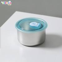 FR-C1238 Wadah Makanan Stainless dengan Tutup Kedap Udara BPA FREE / Tempat Makan Siang Tahan Karat