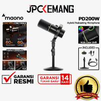 MAONO PD200W Hybrid Wireless Dynamic Microphone for Podcast Maono PD200 W Mic Studio PD200WT PD200 WT JPC KEMANG GARANSI RESMI
