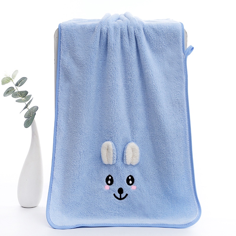 Indo - Handuk Impor Microfiber / Handuk UK 100X50CM / Handuk Bayi Microfiber Lembut Tebal Nyaman / Handuk Kado Bayi