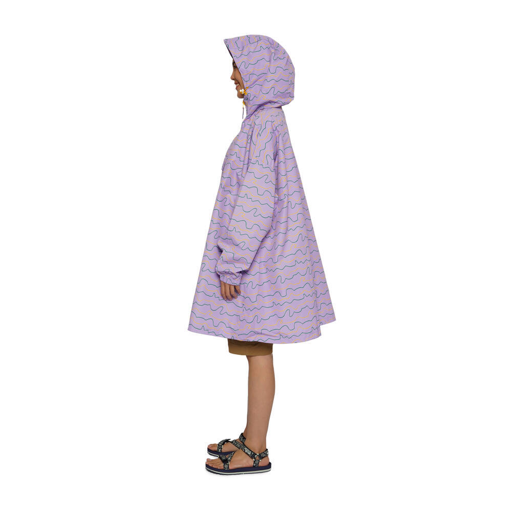 910009556 WS TRISHA PRINTED PONCHO - LIL