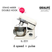 IDEALIFE Stand Mixer Pro Multi Speed IL-221 / IL-221S Kapasitas 7 Liter