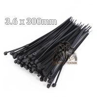 CABLE TIES 100MM 150MM 200MM 250MM 300MM TALI PENGIKAT PLASTIK KABEL TIS 10CM 15CM 20CM 25CM 30CM PER 100pc