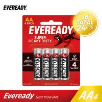 Baterai Eveready Carbon Zinc Super Heavy Duty AA BP4
