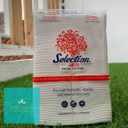 Kapas Selection Kecantikan/kapas pembersih muka/Facial Cotton Kapas Size 50gr/kapas kecantikan/Ka...