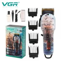 Vgr Hair Clipper V-689 Alat Cukur Rambut Titanium Coating Blades