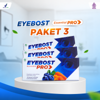 Eyebost Pro 3 Box - Suplemen Mata Minus Buram Vitamin Obat Mata Herbal Isi 90 Kapsul
