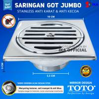 Saringan Floor Drain - High Quality 45 ″ MODEL TOTO mirror / 115 cm Saringan Lantai kamar Mandi Stainless/Saringan Got/Floor Drain AFUR/Saringan Got | Afur Lantai Saringan Got JUMBO Kamar Mandi Saringan Air