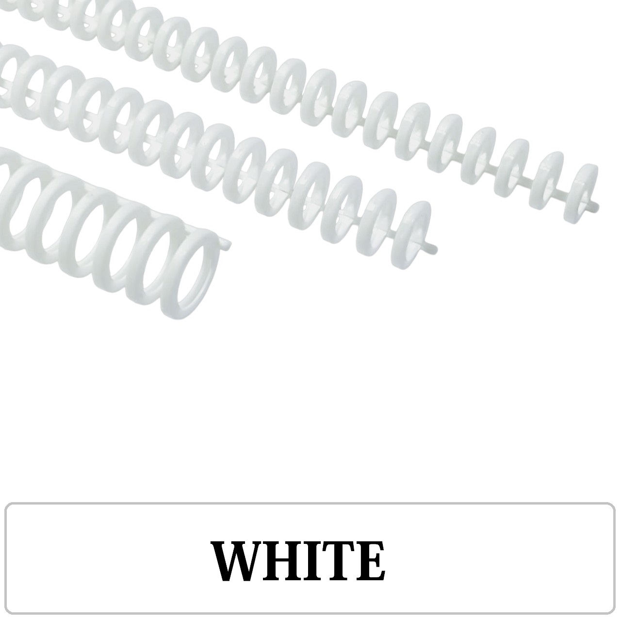 (10 PCS) Spiral Plastik Binder 30 Lubang / Ring Binding Binder Loose Leaf 30 Holes Ukuran A5 A4 B5 Spiral Bahan Plastik DIY BINDER STRIP