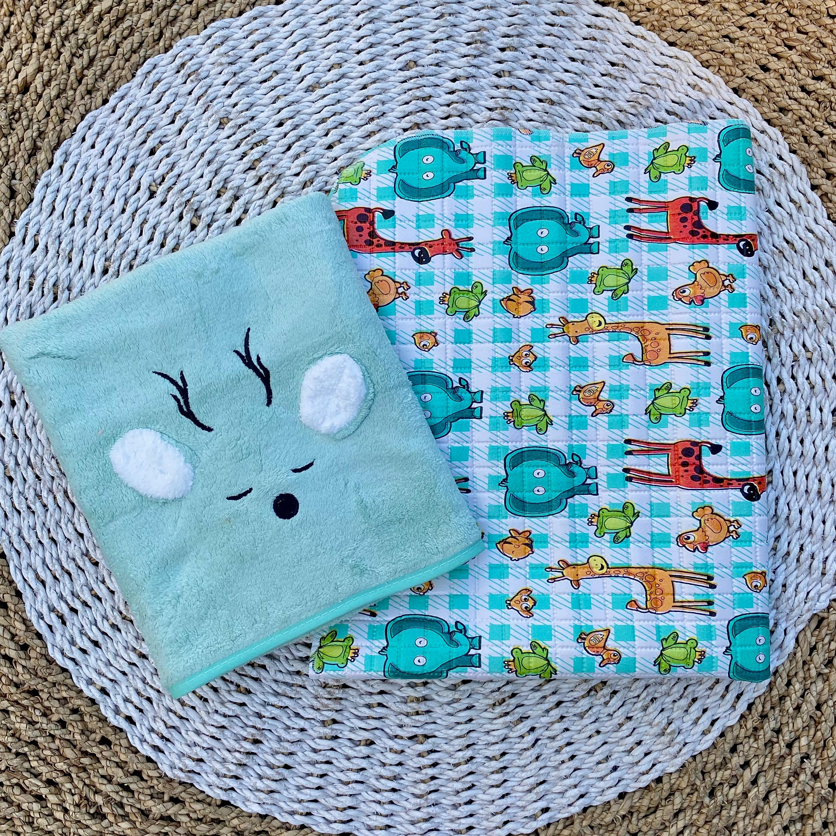 Paket Hemat Handuk Bayi + Perlak Bayi Baru Lahir SUKMASTORE