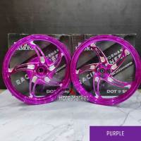 VELG BLACK DIAMOND ALUMUNIUM FORGED VARIO 110 125 / 150 NEW OLD / BEAT / SCOOPY / MIO SPORTY / SMILE / J / SOUL GT 115 / FINO / RACING KSPEED K SPEED BINTANG LAUT 185 x 215 14 BD-551