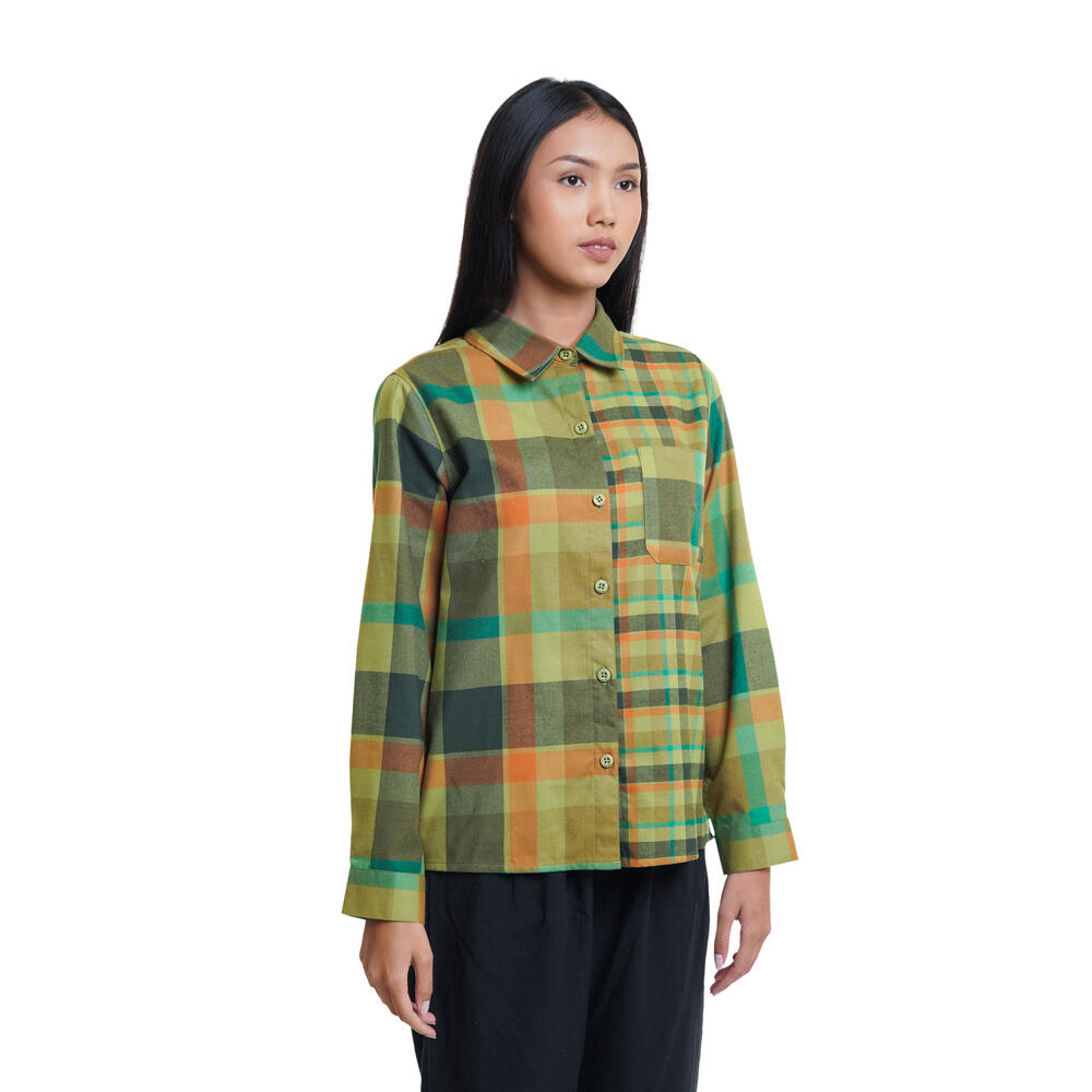 WS VARSHA PLAID SHIRT (910009553)