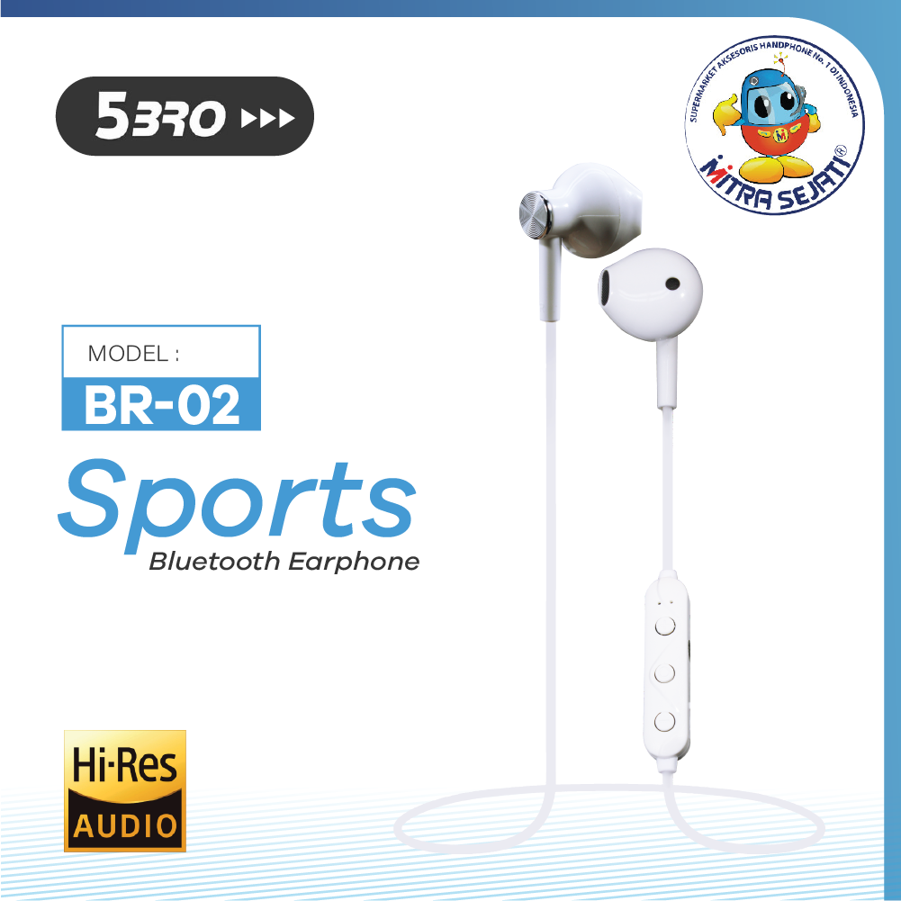 Handsfree Bluetooth 5BRO Sport BR02-AHFBTBR025BR