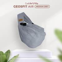 CuddleMe Gendongan Bayi Geos Fit Air Gendongan Ringsling Instant M-shape