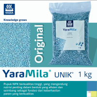 Pupuk Pembesar Perangsang Penyubur Fase Pembuahan Buah Npk 16 Yara Mila Original 1kg Repack