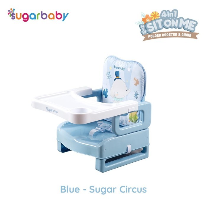 Sugar Baby My Chair - Booster & High Chair 6 Growing Stages // KLASSIC CHAIR // SB925 KURSI TINGGI BAYI