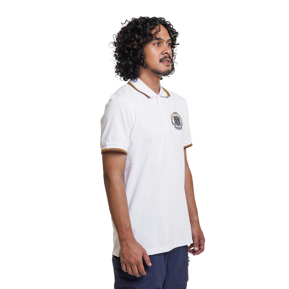 910009177 X-BIALOWIEZA POLO SHIRT SS - WHT