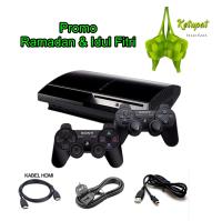 PS 3 FAT HARDISK DALAM 500GB/250GB/120GB/80GB/60GB BONUS 2 STICK WIRELESS GAME FULL