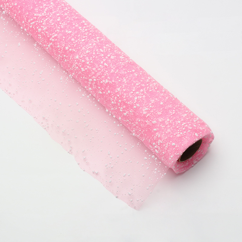 1 Roll Flower Wrapping Tile Salju Snow Mesh Korean Wrapping Tile Salju Buket Bunga ROLL18