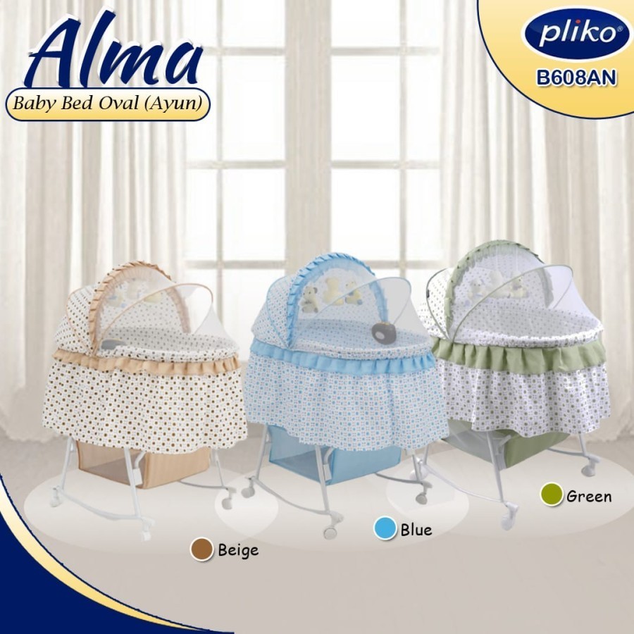 Baby Box Pliko PK 608 A Ranjang Tempat Tidur Bayi - gowes laju