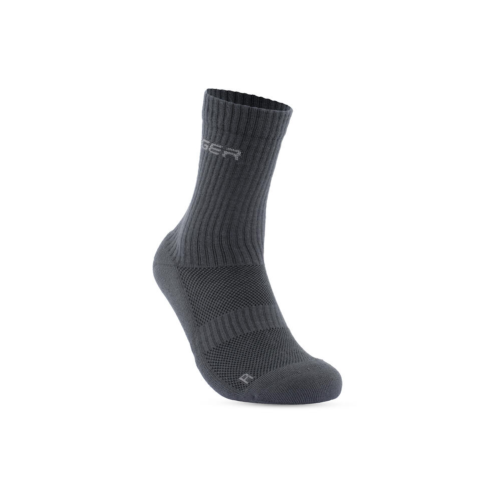 910011100 EVREDAIT MID CUT SOCK - GRY