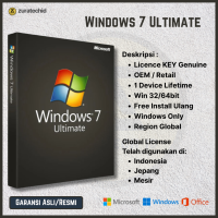 Microsoft Windows 7 Ultimate Original Digital Licence Key Lifetime - OEM Key