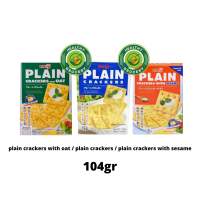 Meiji Plain Crackers 104gr All Varian