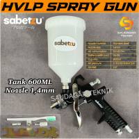 Spray Gun HVLP Sabetzu Alat Semprot Cat Angin Low Pressure