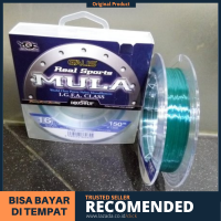 Senar YGK Galis Mula Ready 6 lb s/d 12 lb - Senar Pancing Real Sport Mula - Senar Kuat Cocok Galatama Warna Hijau Original