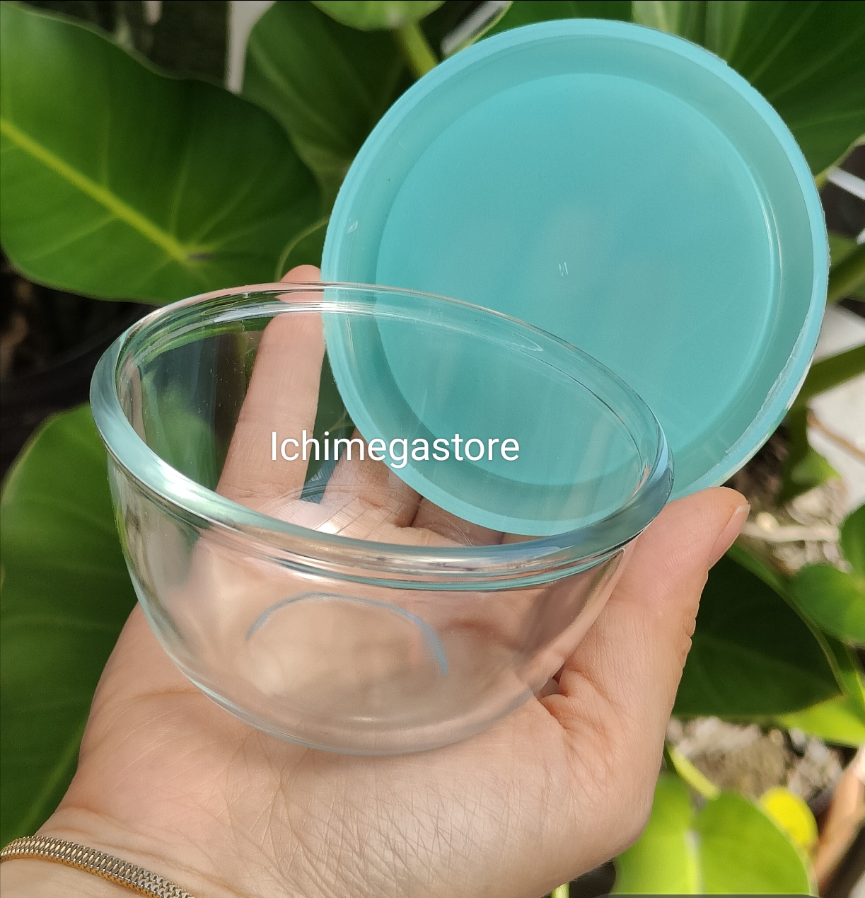 Mangkuk Kaca Tebal Dengan Tutup MPASI Mini Bowl w Lid ICHI MEGASTORE