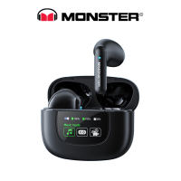 Monster XKT20 Wireless Bluetooth Earphones LED Screen HIFI Sound Headphones Long Battery Life Headsets Bluetooth V5.4 Earbuds with Mic Gaming Headset Sport Headphones