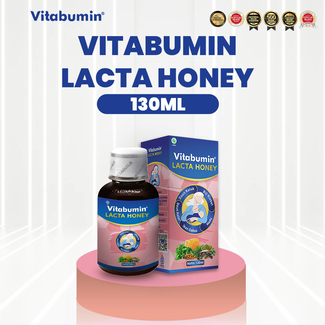 Vitabumin Lacta Honey 130ml - 1 Pcs