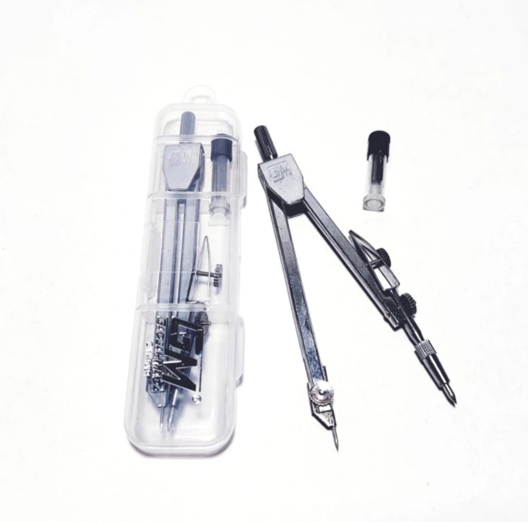 ( COD ) Jangka Stainless Stell / Drawing Compass Stainless Stell Anti Karat