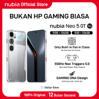 nubia Neo 5 GT 5G RAM 20 GB (8 + 12 GB) / RAM 24 (12 + 12 GB) ROM 256 GB Baterai 6210mAh Super Fast Charging 80W