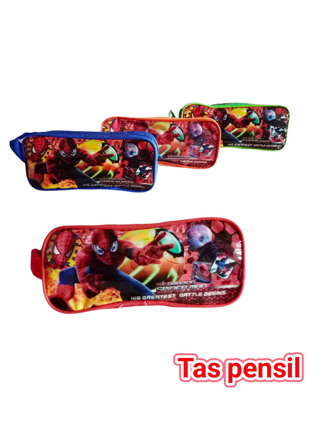 Tas pensil 3D MURAH!!! tempat pesil motif karakter