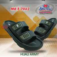 Sogo NEW ERA MB E 7042 Sandal Selop Sport New Era Dewasa Sendal Karet Anti Slip Casual Sandal Pria Keren Terbaru Original 39-44