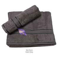 Handuk Salon Sport Kecil Katun INVICTA 35x75 cm Warna Abu