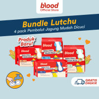 Pembalut Jagung Blood Mudah Dicuci Bundle 4pcs Pembalut Mix Variant [Bundle Lutchu]