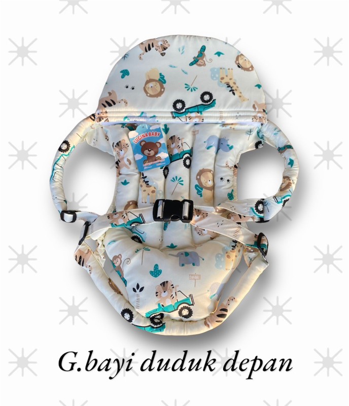 gendongan bayi duduk depan/multifungsi kakrakter