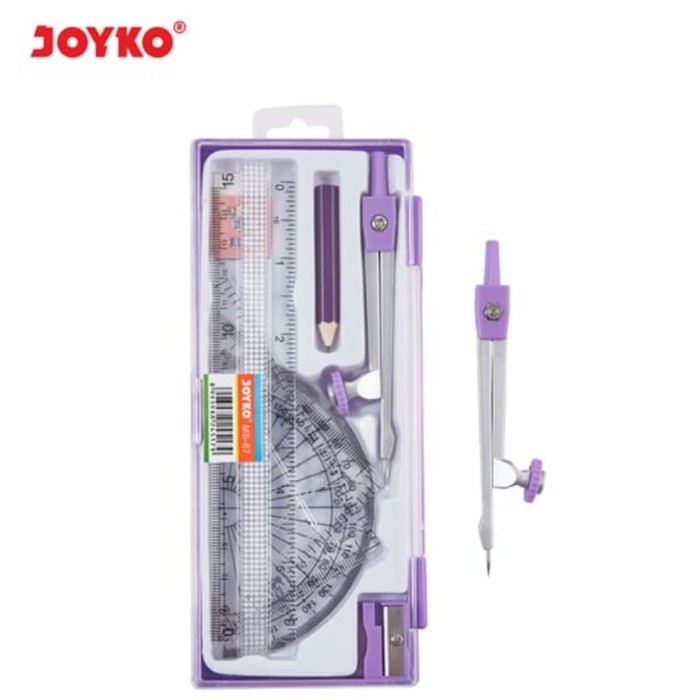 Jangka Busur Penggaris Set Joyko MS-87