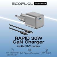 EcoFlow RAPID Phone and Tablet Charger 30W GaN Fast Charging